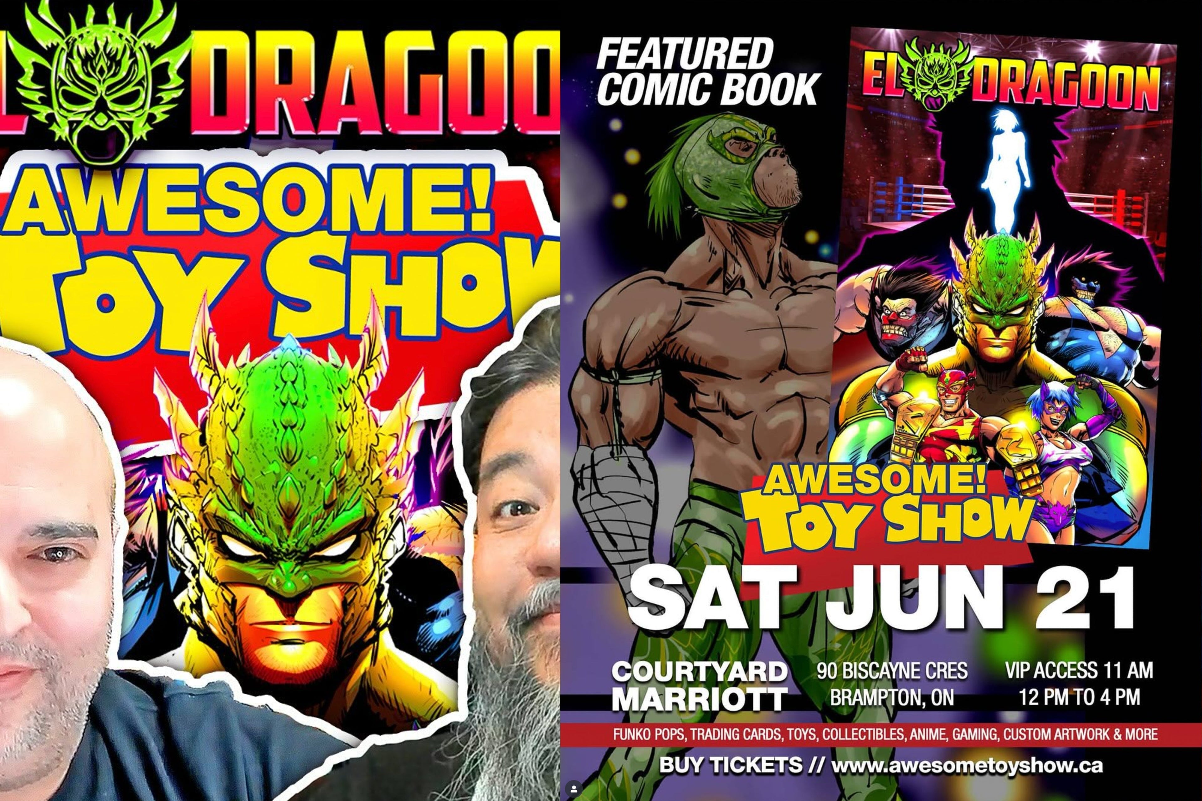 El-Dragoon Unleashes Exclusive Reveal at Awesome Toy Show