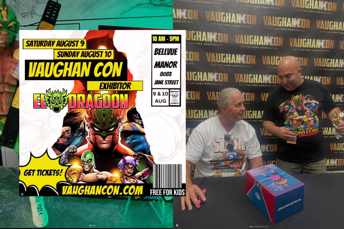 El-Dragoon Enters the Ring at Vaughan Con with a Legendary Endorsement